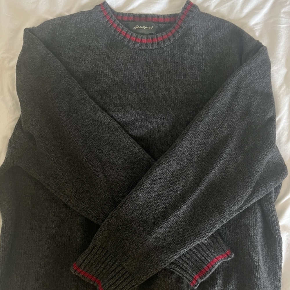 thick vintage mens sweater striped